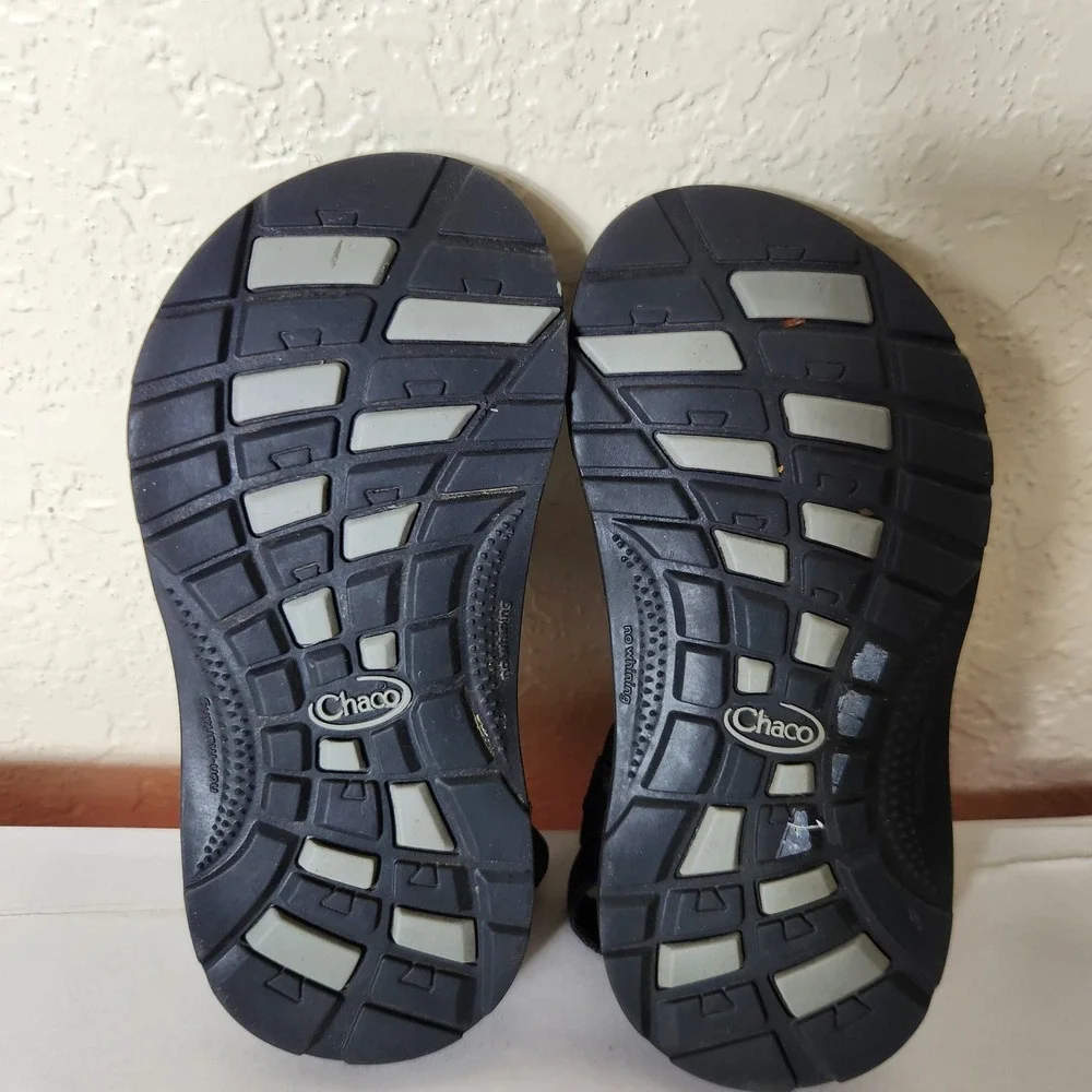 Chaco Kids Z1 Ecotread Black Sport Sandals J180197 Size 1